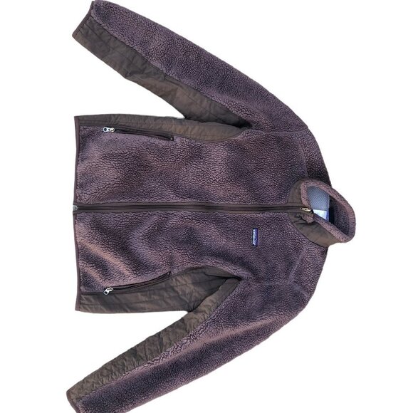 VINTAGE Patagonia Sherpa Jacket 'Triple Brown' Large - Picture 4 of 9